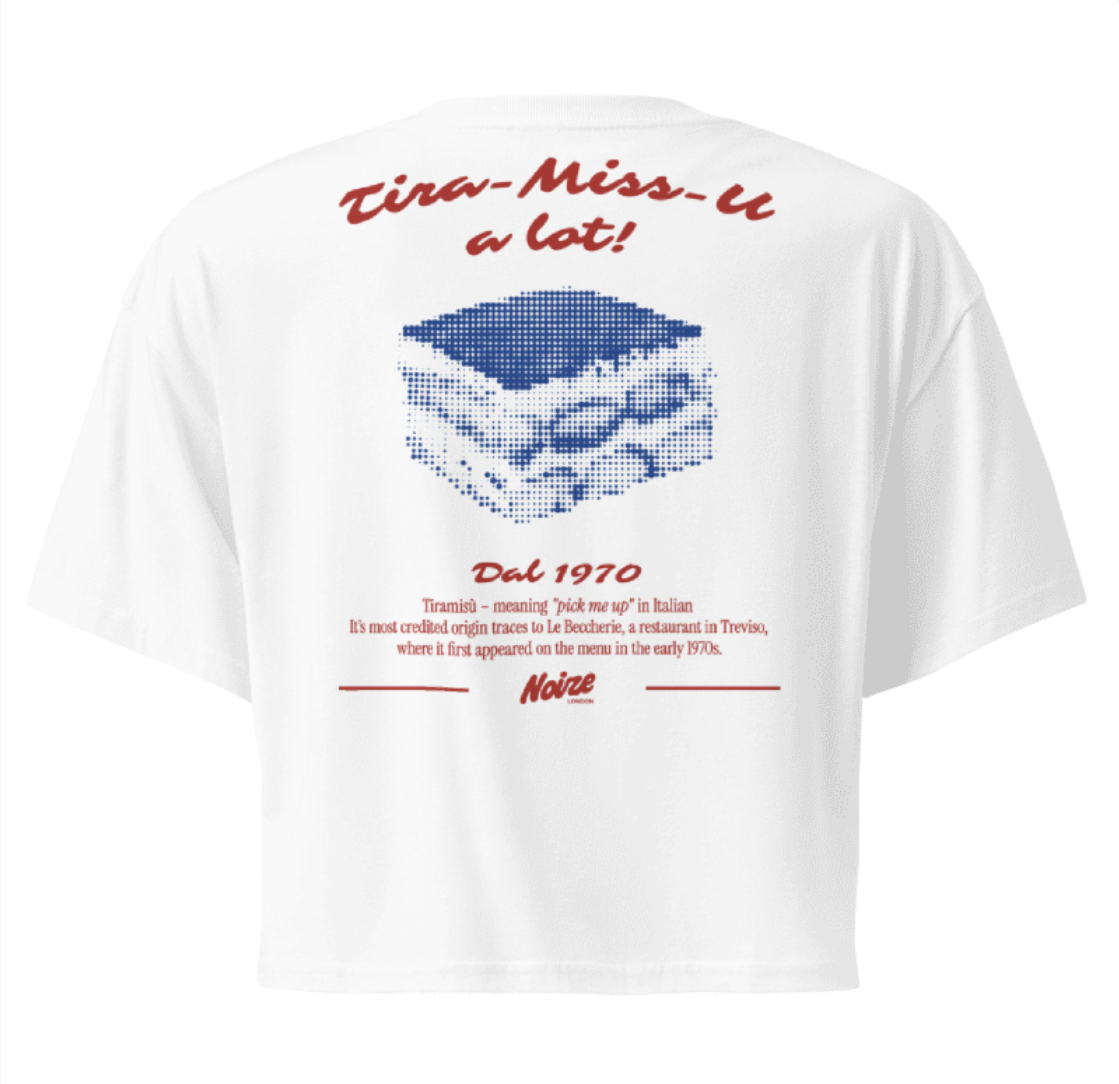 Tira-Miss-U Crop Tee